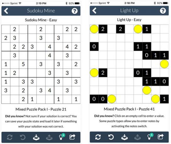 colectie de puzzle logica iphone