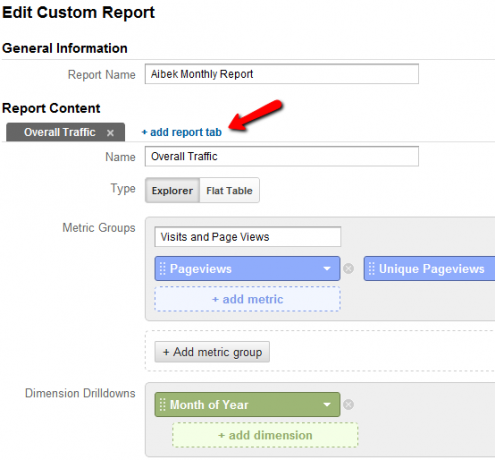 rapoarte Google analytics