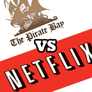 Netflix este soluția pentru pirateria video? [Opinia] a prezentat piratebay vs netflix