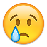 emoticon plâns lacrimă emoji