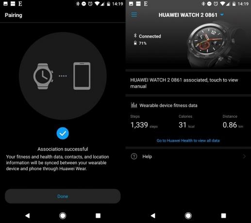 Huawei Watch 2 Ushers In Android Wear 2.0 (Recenzie și Cadou) Captura de ecran a aplicației Huawei Watch