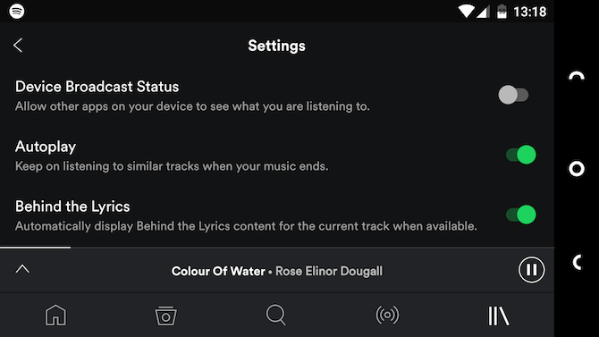 redare automată spotify