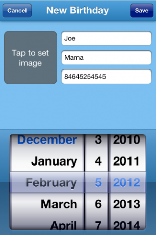 iRemembered vă ajută să vă asigurați că nu veți mai rata o zi de naștere [iOS, gratuit pentru o perioadă limitată] 2012 12 05 09