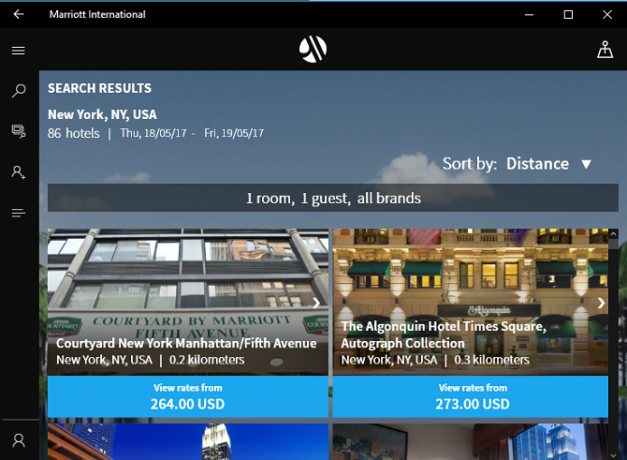 marriott cortana internațională