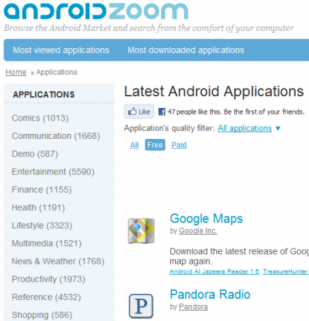 Top 5 site-uri pentru a vă ajuta să găsiți aplicații pentru telefonul dvs. Android 3 droidapps androidzoom1