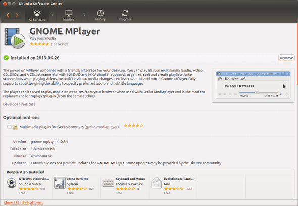 mplayer pentru linux