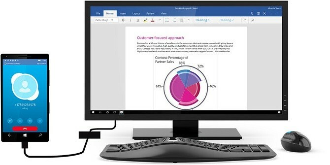 Windows continuum