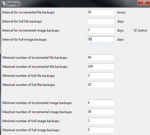 utilitatea de backup pentru Windows