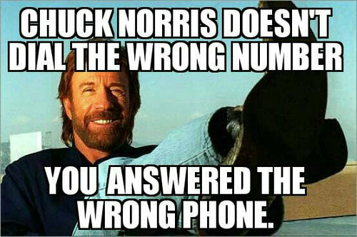 Chuck Norris Meme Fact