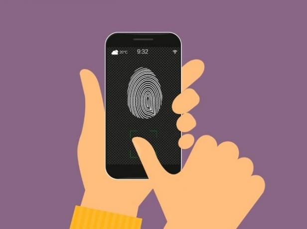 Risc de securitate pentru senzor de mișcare Android - amprentare digitală