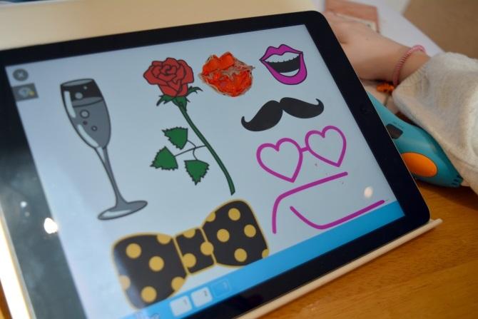 Desenați pe iPad cu un stilou 3Doodler Start