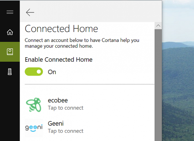 Cortana Home Connected Home