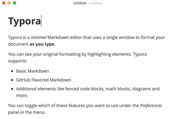 Editor Typora Markdown