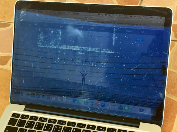 MacBook deteriorat