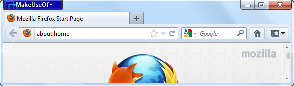 butonul de meniu portocaliu firefox