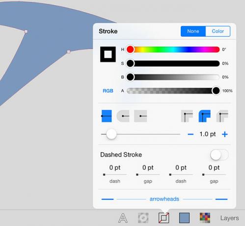 Aplicația gratuită pentru desenul vectorial pentru iPad Inkpad ar putea să te transforme într-un atac de proiectant