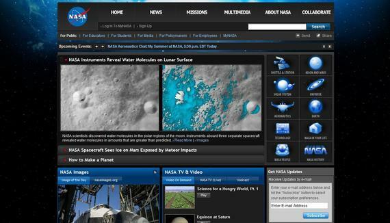 5 cele mai bune site-uri pentru spații și fani astronomici nasa