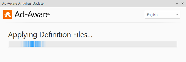 5 Instalare Ad-Aware Pro Security - Aplicarea definițiilor (decupate)