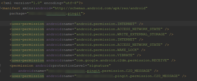 Android-Code-Permisiuni