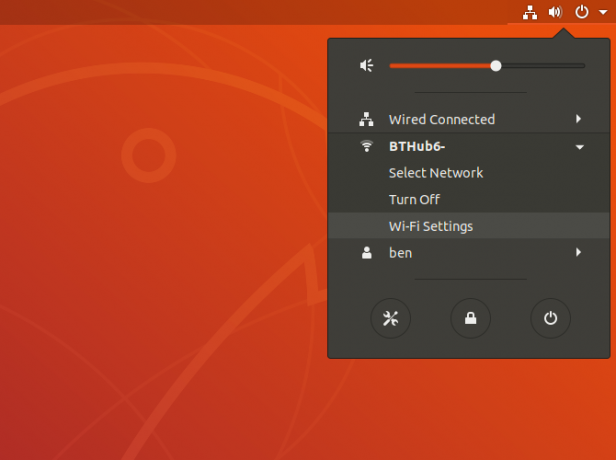 Setați opțiunile de rețea wireless pe Ubuntu