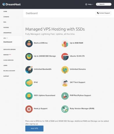 Ce ar trebui să cauți într-o gazdă web? dreamhost vps