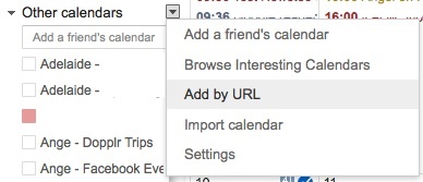 Cum să obțineți zilele de naștere Facebook în Google Calendar fără aplicații FacebookBirthdays Adăugați prin URL