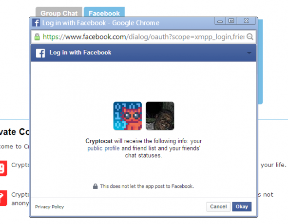 cryptocat-facebook-autorizare