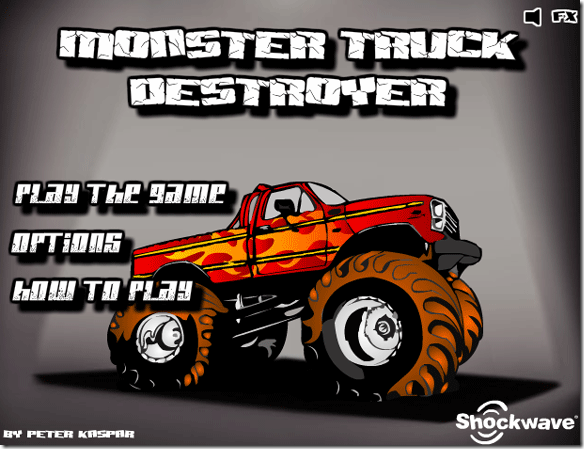 juca monster truck game online