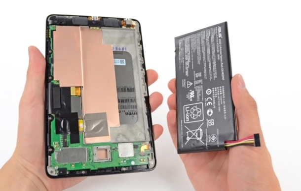 Ghid de cumpărare MakeUseOf Tablet: vara 2013 nexus7 teardown