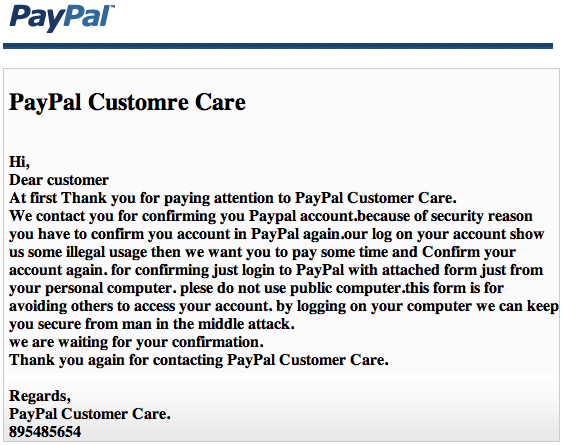 paypal-mail-phishing-înșelătorie