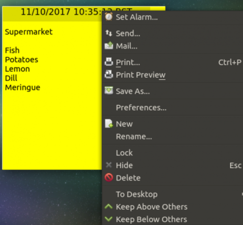 5 mici note adezive utile pentru Linux noduri stickynotes Linux muo linux