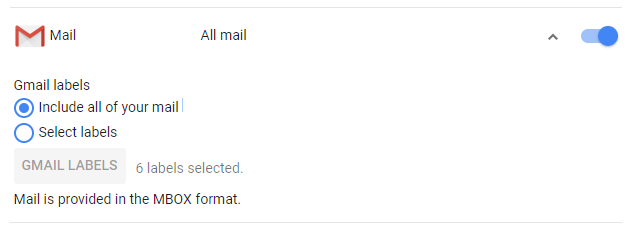 Selectați anumite etichete Gmail