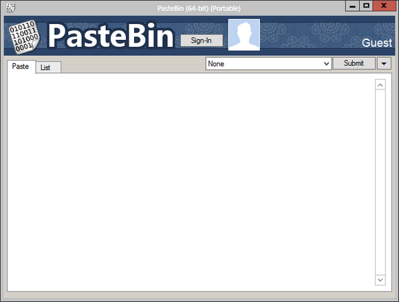 desktop pastebin pentru windows