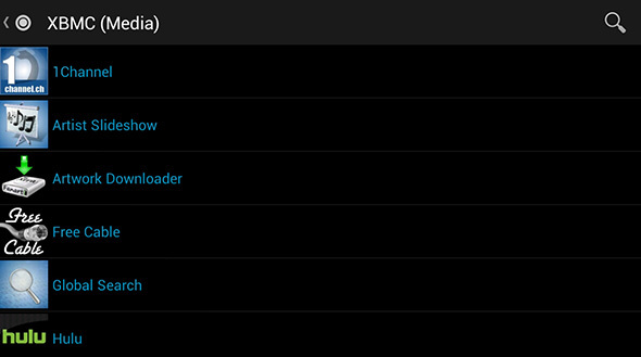 comparație xbmc