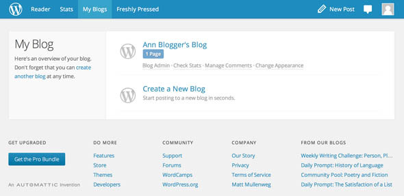 comparație blogger wordpress