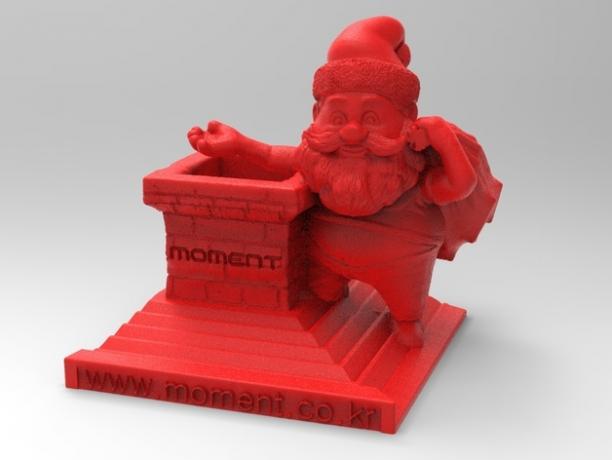 imprimeu santa 3d