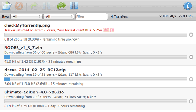 transmisie-torrent-IP check-rezultate