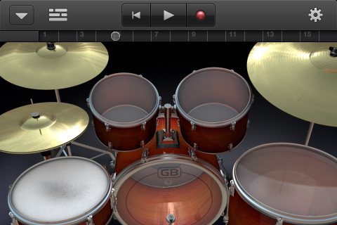 5 motive pentru a cheltui 5 USD pe GarageBand pentru iOS [iPad, iPhone, și iPod Touch] tobe de bandă de garaj nesfârșite