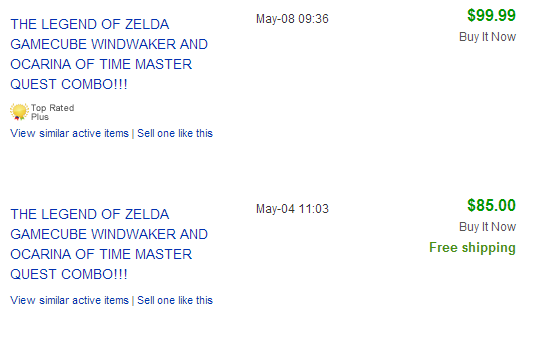 Zelda Wind Waker și Ocarina Master Quest Combo _ eBay