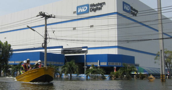 hard disk thailandflood