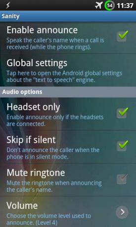 Android face apel telefonic