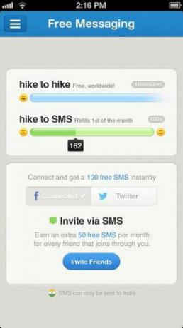 hike messenger