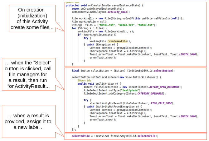 Android creează aplicația androidstudio ecran1 nou cod