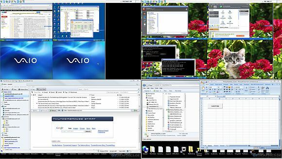 mai multe desktop-uri virtuale