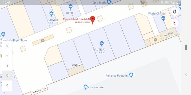 Navigați în mall-uri pe Google Maps