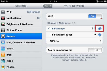 ipad wifi