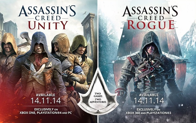 Assassins Creed Rogue și Unity