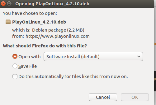 Instalare PlayOnLinux