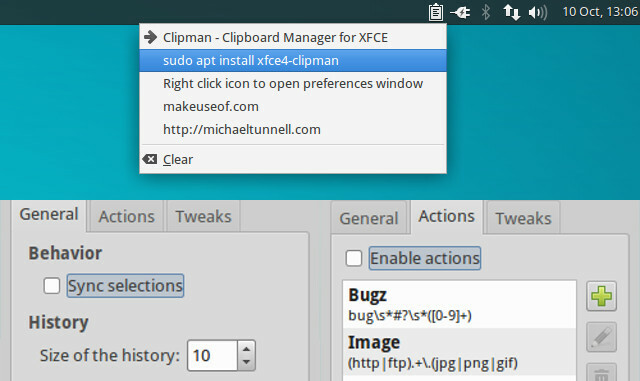 Muo-linux-clipboard-manageri-02-clipman-Xfce