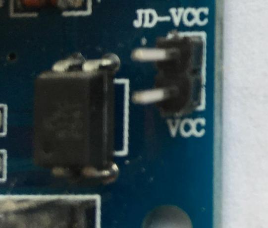 JD-VCC până la VCC jumper board board
